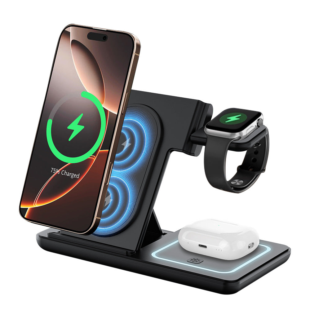Foldable Wireless Charging Phone Holder
