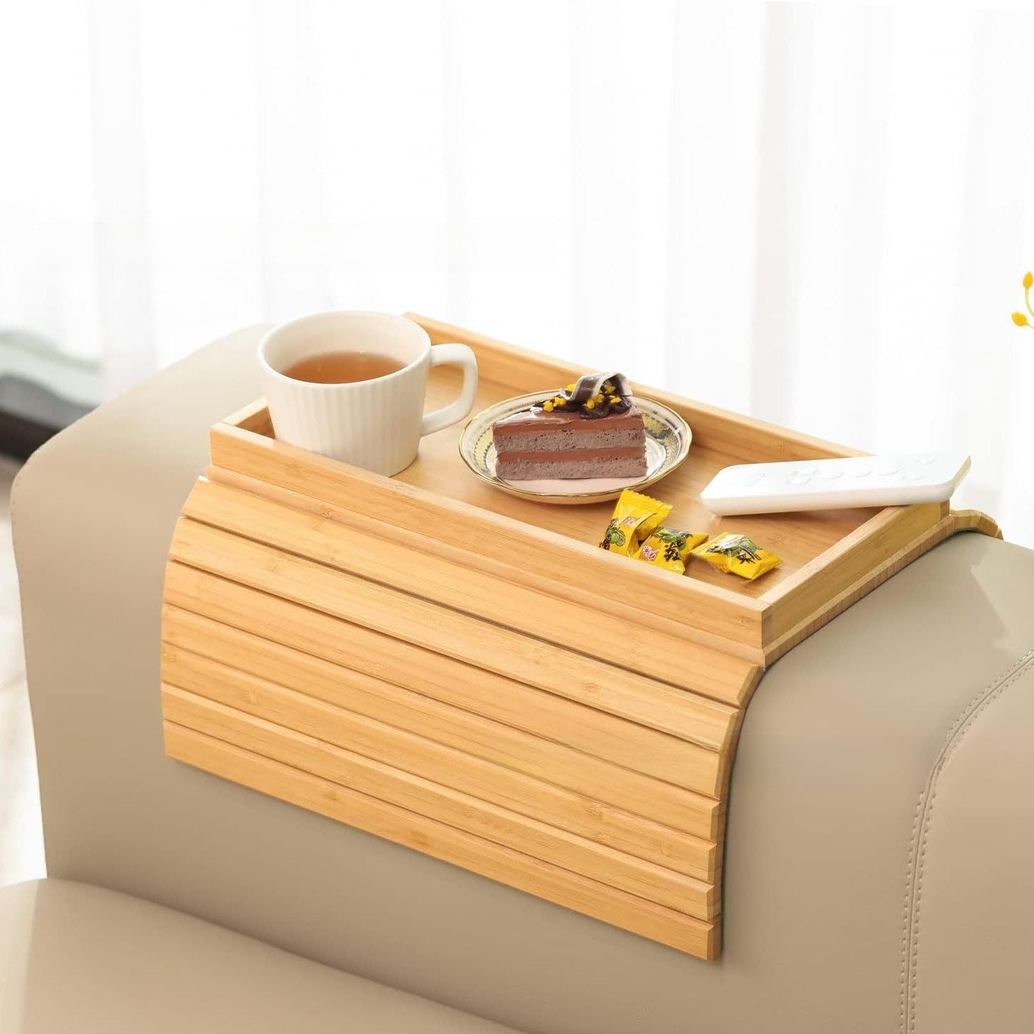 Foldable Wooden Serving Tray