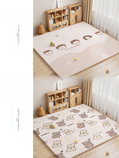 Foldable XPE Baby Crawling Mat with Dual-Sided Patterns