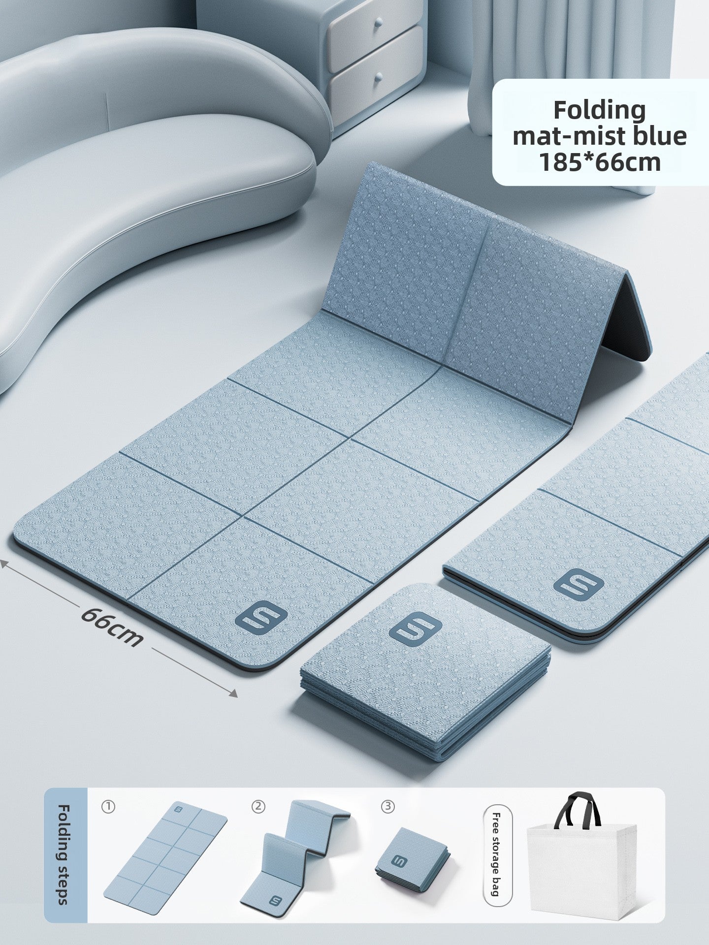 Foldable Yoga Mat