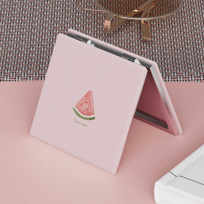 Foldableable Double-Sided Makeup Mirror for Touch-Ups