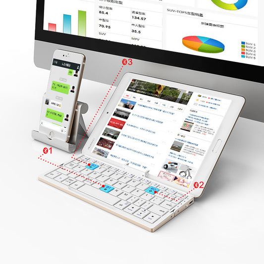 Foldableing Bluetooth Keyboard