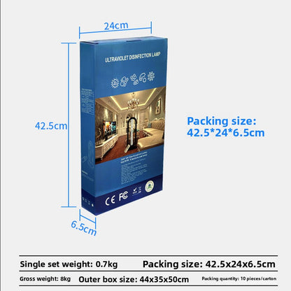 Folding 110V220V38W Ozone Sterilization lamp
