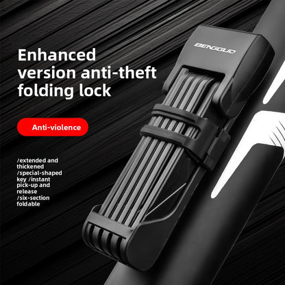 Folding Bicycle Security Lock
