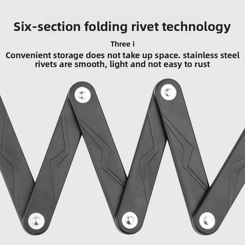Folding Bicycle Security Lock