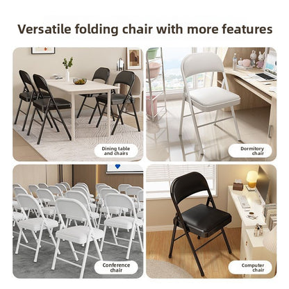 Folding Chair with Heavy Duty Metal Frame