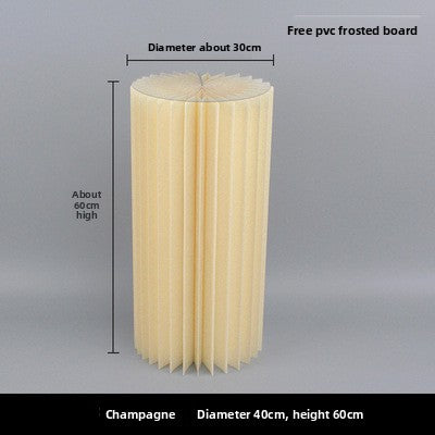 Folding display columns