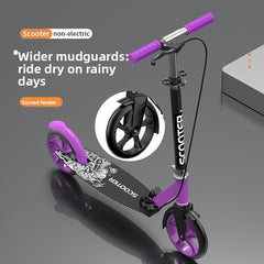 Big wheel fender handbrake Blue