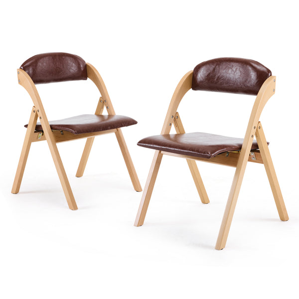 Folding exhibition chairs