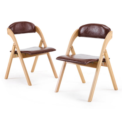 Folding exhibition chairs