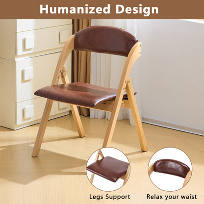 Folding exhibition chairs