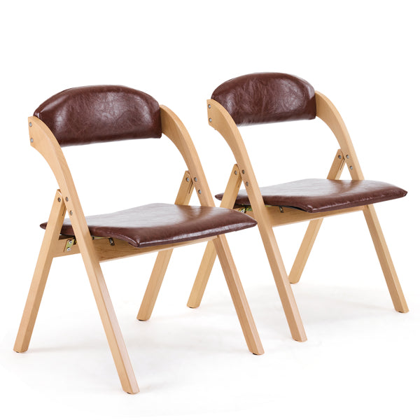 Folding exhibition chairs