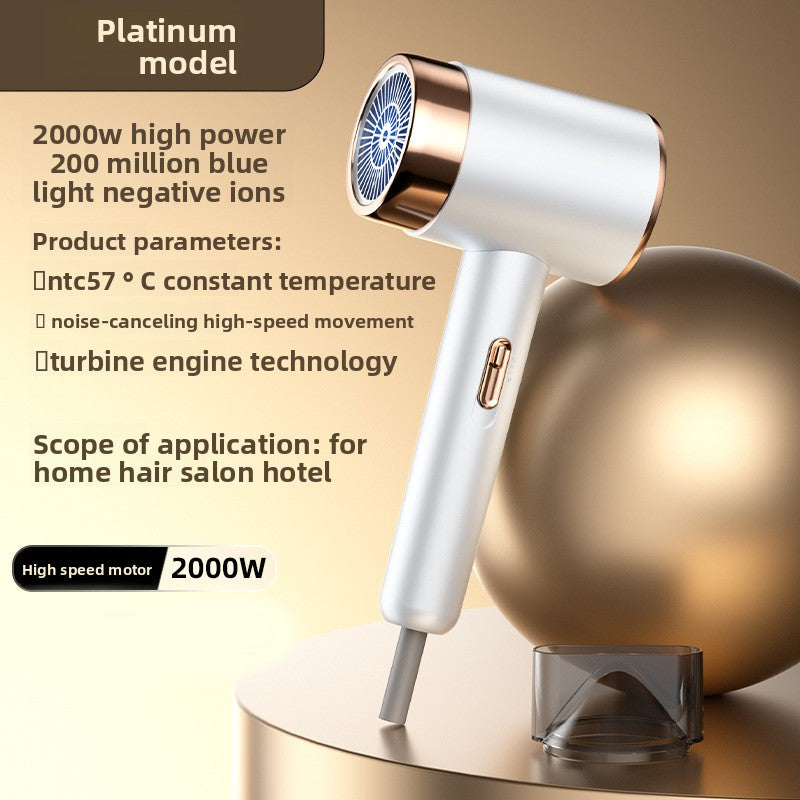 Folding hair dryer