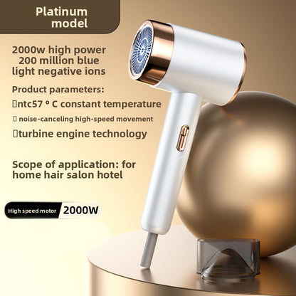 Folding hair dryer