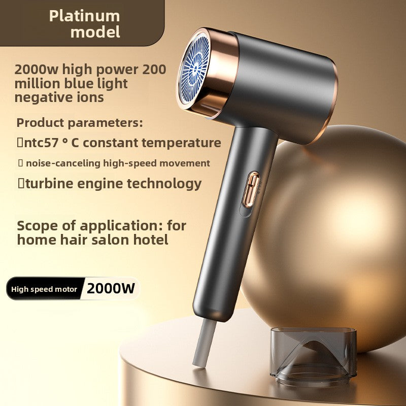 Folding hair dryer