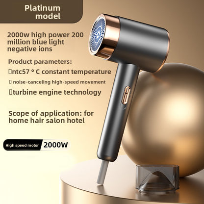 Folding hair dryer