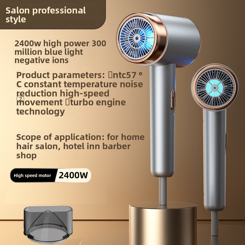 Folding hair dryer