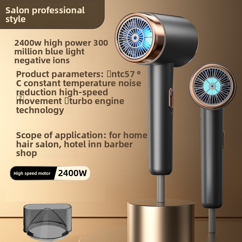 Folding hair dryer