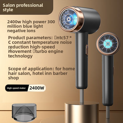 Folding hair dryer