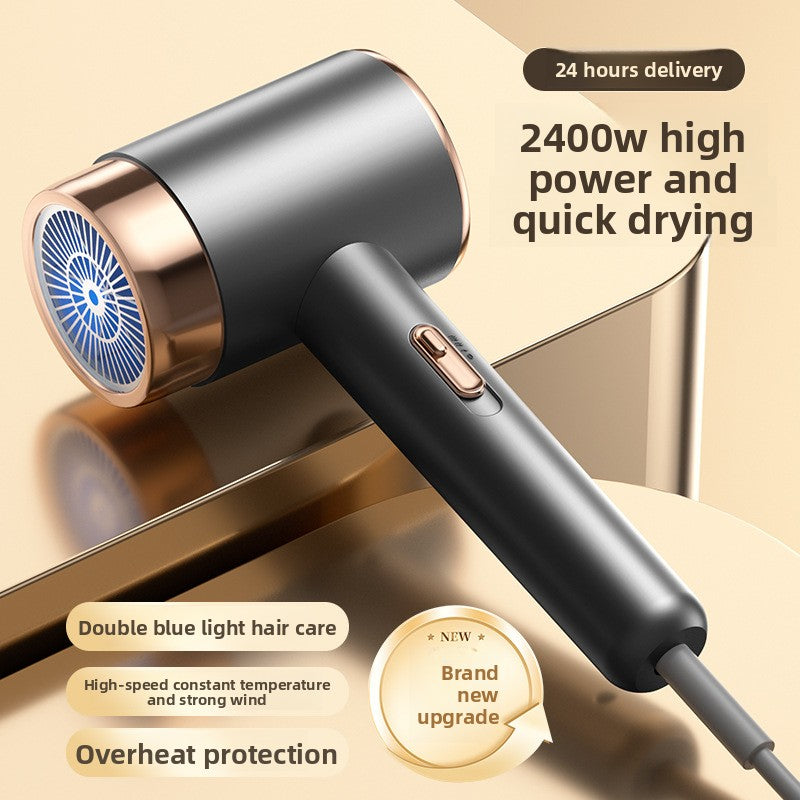 Folding hair dryer