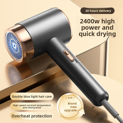 Folding hair dryer