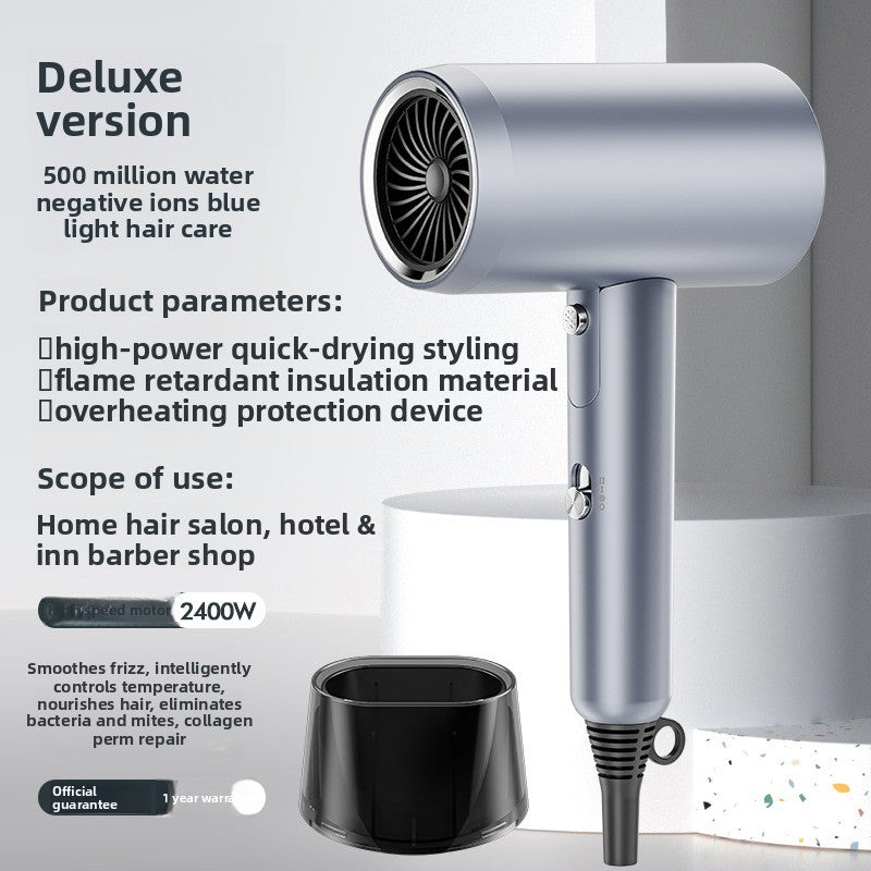 Folding hair dryer