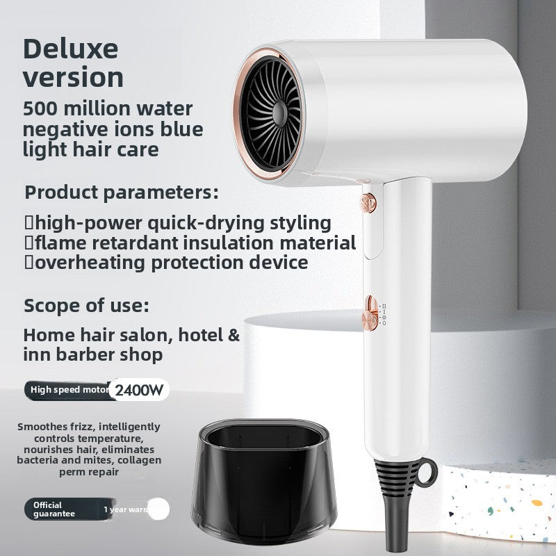 Folding hair dryer