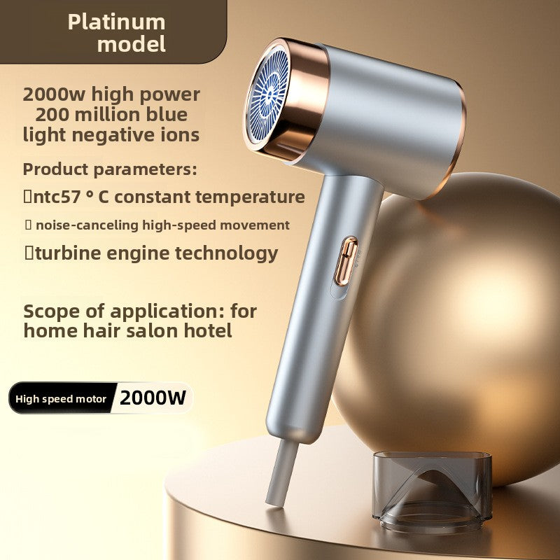 Folding hair dryer