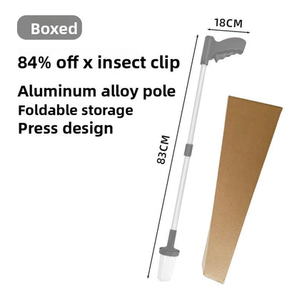 Folding Insect Trap Tool Aluminum Alloy Spider Catcher