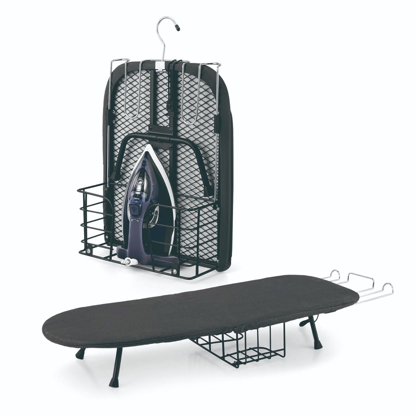 Folding ironing board