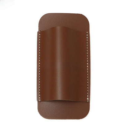 Folding Knife Sheath Leather Cover Outdoor EDC Tool