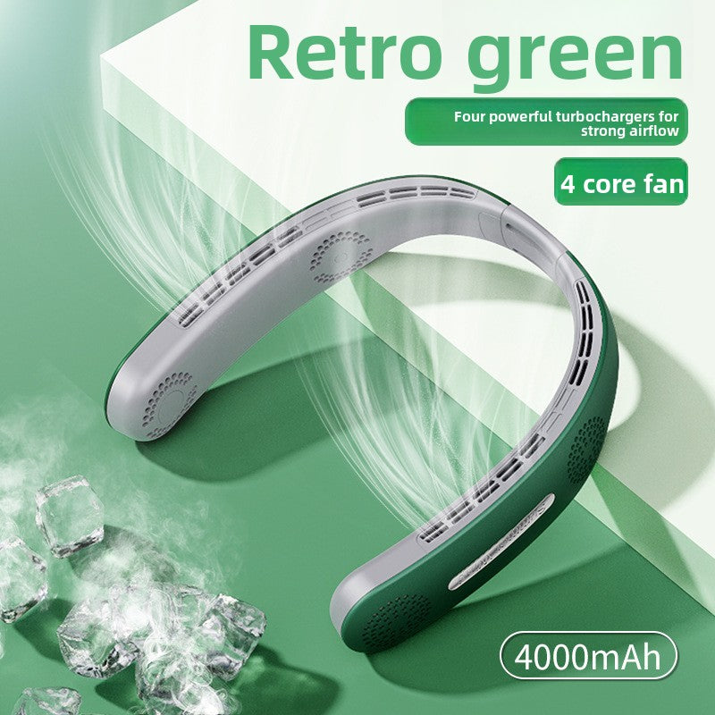 Folding mini fan