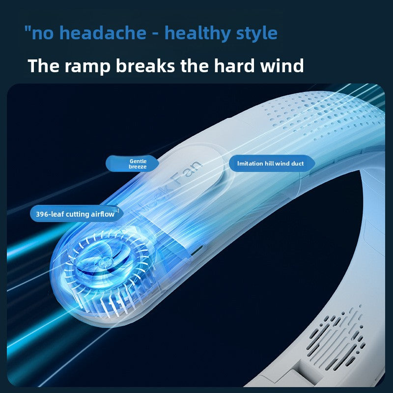 Folding mini fan