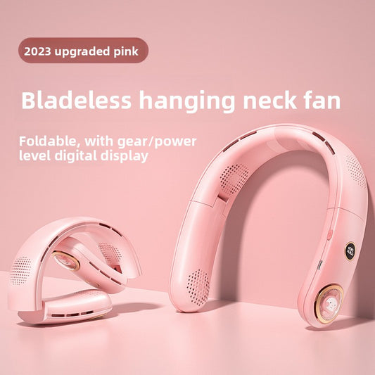 Folding mini fan