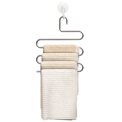 Folding pants rack