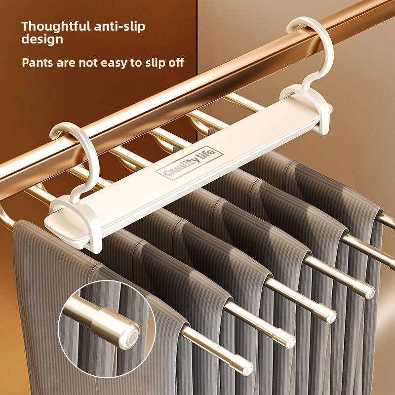 Folding Pants Rack Multi-Layer Non-Slip Hanger
