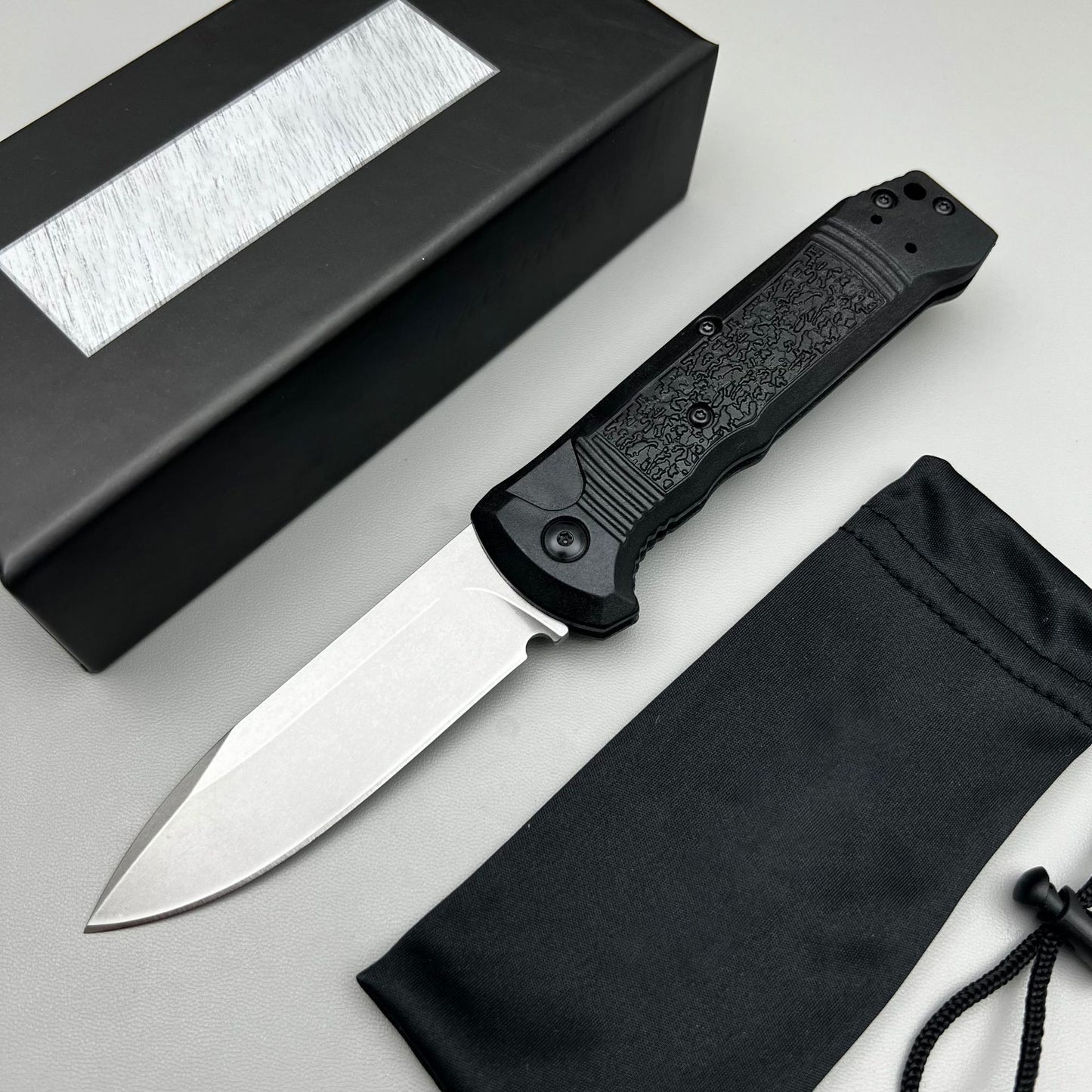 Folding Pocket Knife with Nylon Handle