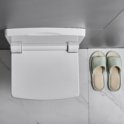 Folding shower stool