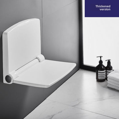 Folding shower stool