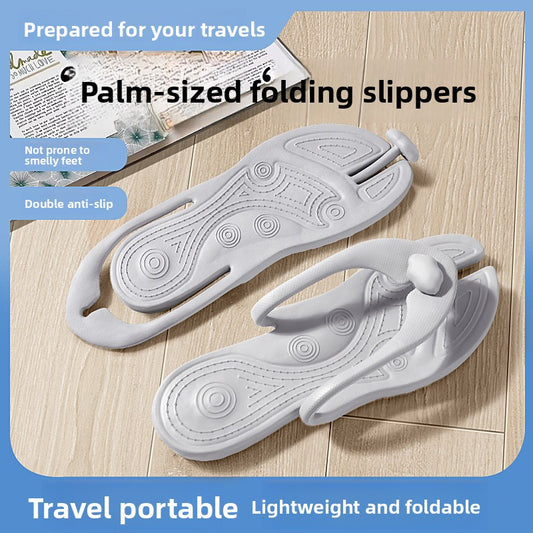Folding slippers