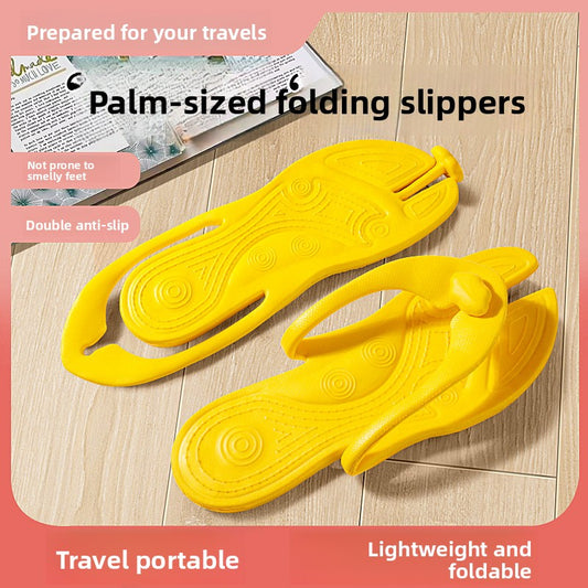 Folding slippers
