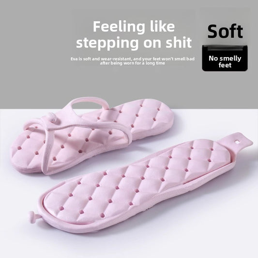 Folding slippers