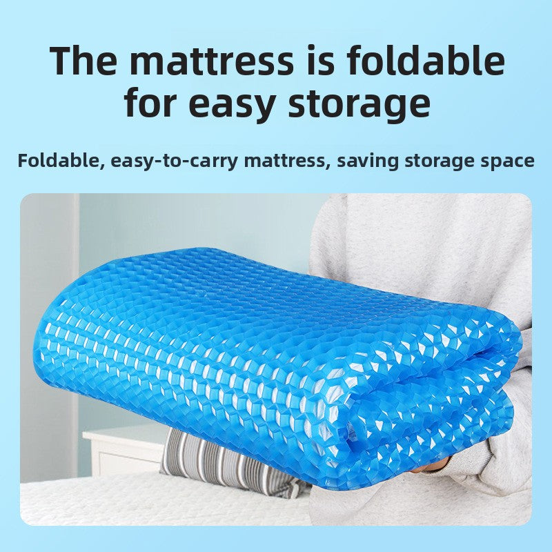 Folding soft gel mattress