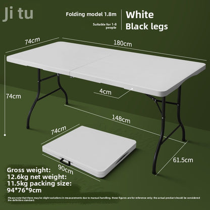 Folding Table for Outdoor Camping Home Use