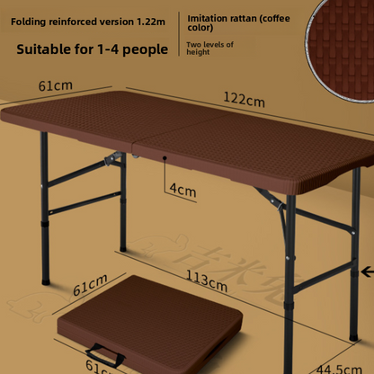 Folding Table for Outdoor Camping Home Use