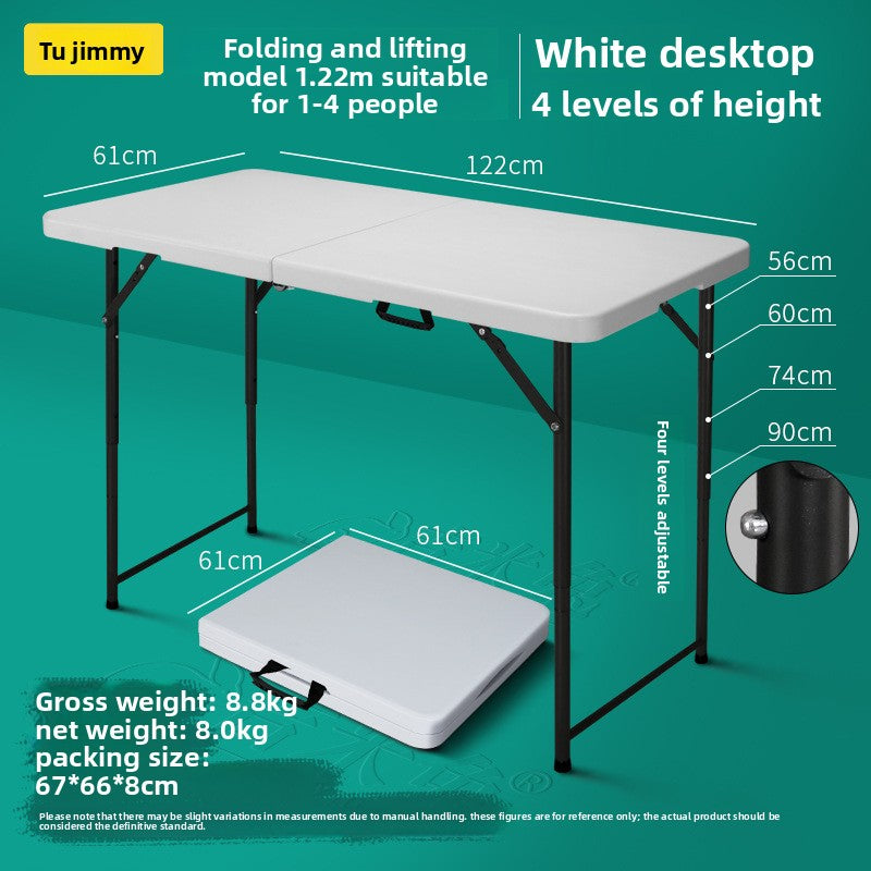 Folding Table for Outdoor Camping Home Use