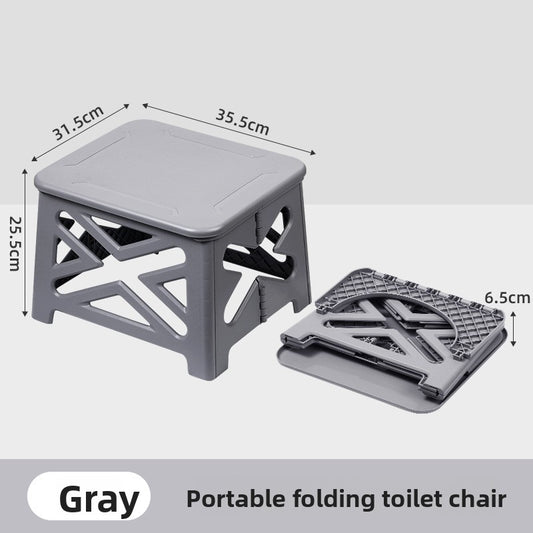 folding toilet