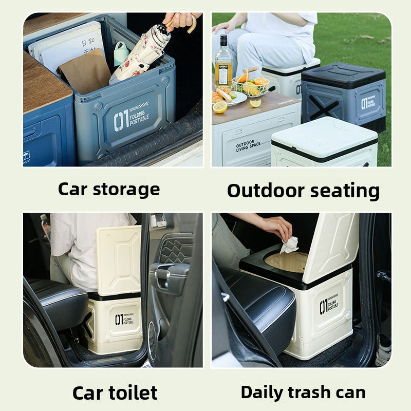 folding toilet