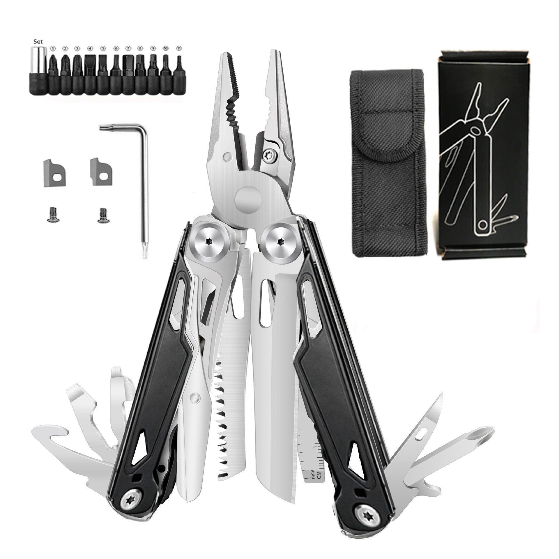 Folding tool pliers