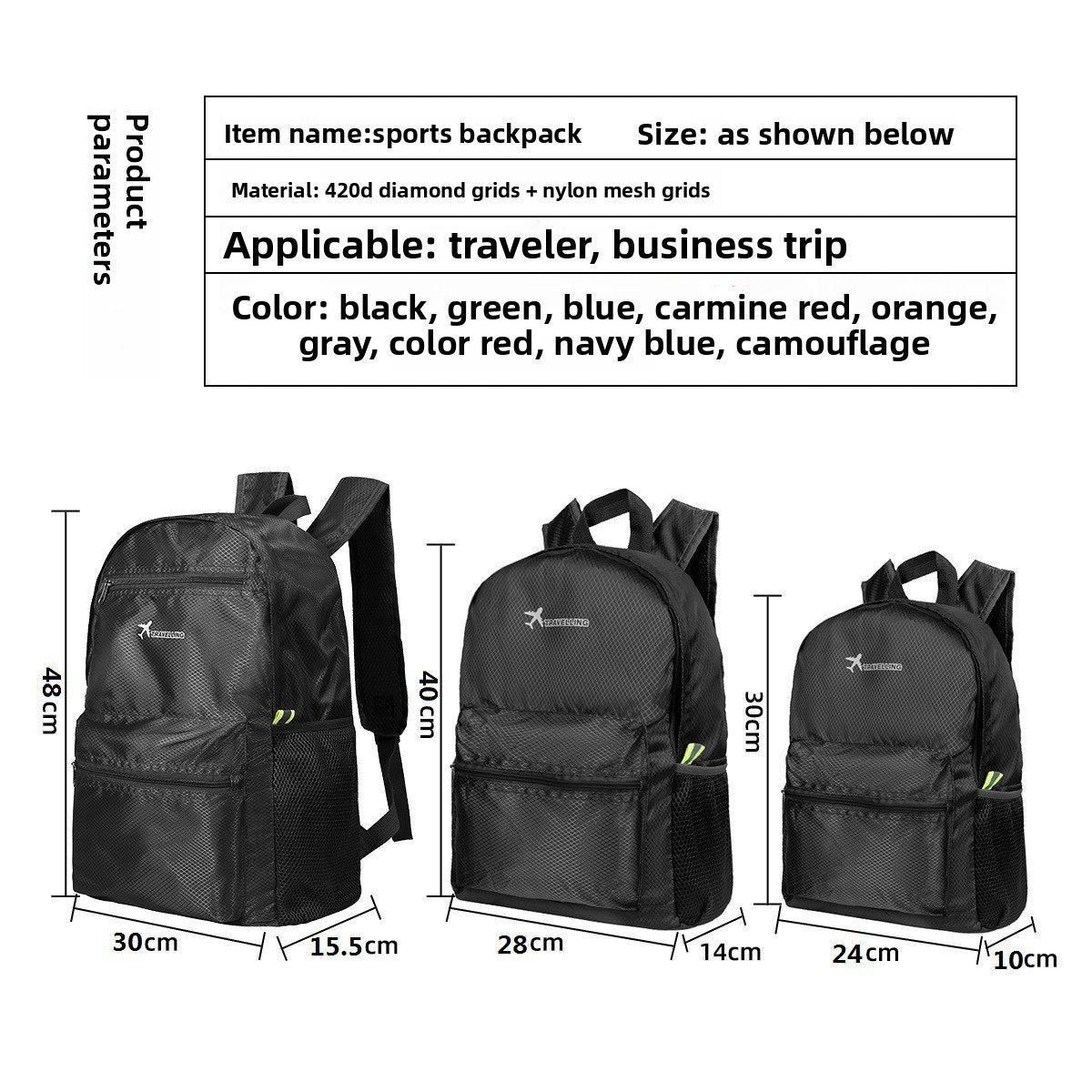 Folding Travel Bag